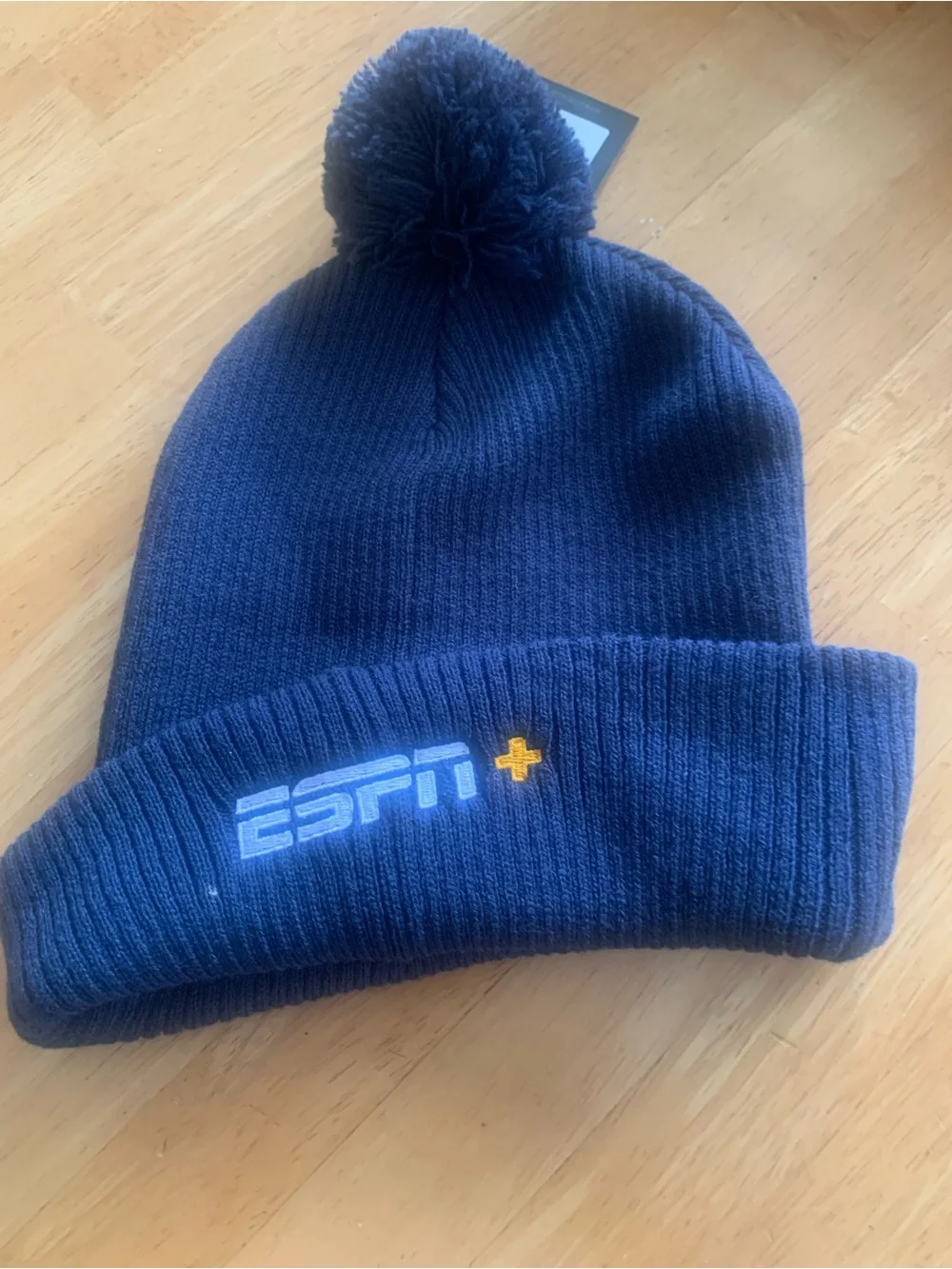 PGA TOUR LIVE Navy Pom Beanie  brand new!